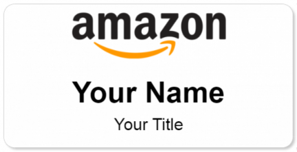 Custom name badges for Amazon