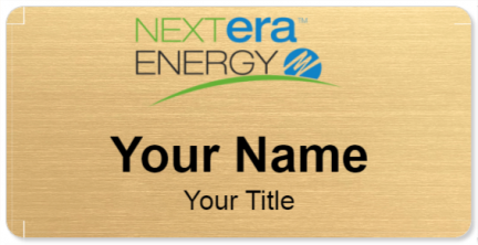 Custom name badges for NextEra Energy