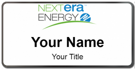 Custom name badges for NextEra Energy