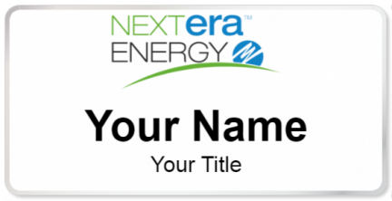 Custom name badges for NextEra Energy