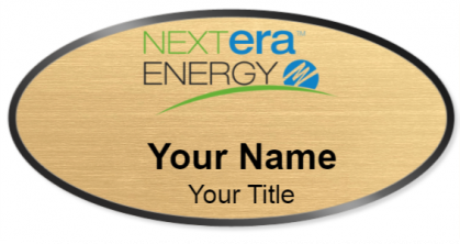 Custom name badges for NextEra Energy