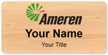 Custom name badges for Ameren