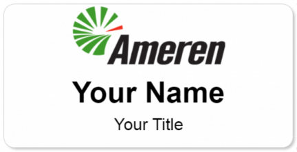 Custom name badges for Ameren