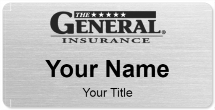 Custom name badges for The General Insurance
