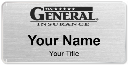 Custom name badges for The General Insurance