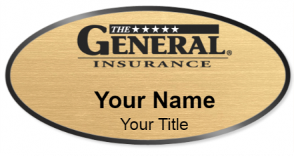 Custom name badges for The General Insurance
