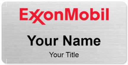 exxonmobil namebadge