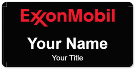 Custom name badges for ExxonMobil