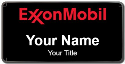 Custom name badges for ExxonMobil