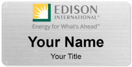 Custom name badges for Edison International