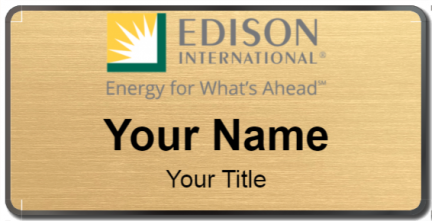 Custom name badges for Edison International