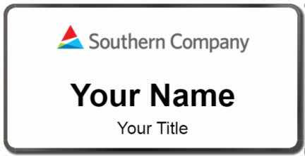 Custom name badges for Southern Company