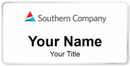 Custom name badges for Southern Company