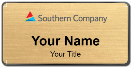 Custom name badges for Southern Company