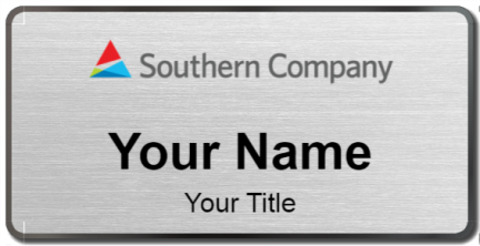 Custom name badges for Southern Company