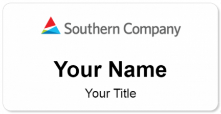 Custom name badges for Southern Company