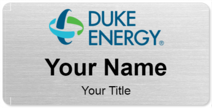 Custom name badges for Duke Energy