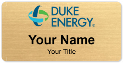 Custom name badges for Duke Energy
