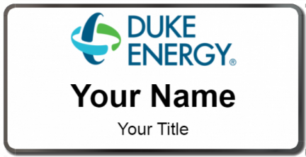 Custom name badges for Duke Energy