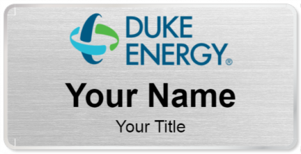 Custom name badges for Duke Energy