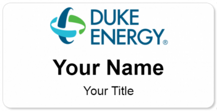 Custom name badges for Duke Energy