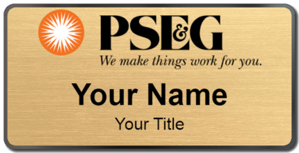 Custom name badges for PSE&G
