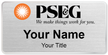 Custom name badges for PSE&G