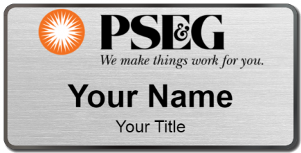 Custom name badges for PSE&G