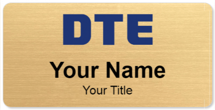 Custom name badges for DTE Energy