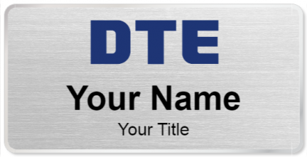 Custom name badges for DTE Energy