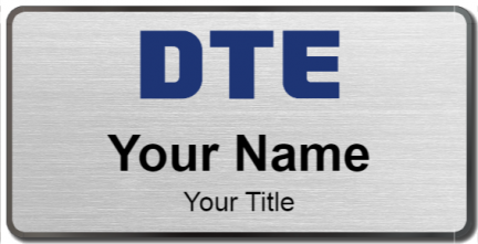Custom name badges for DTE Energy