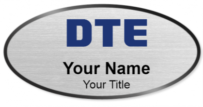 Custom name badges for DTE Energy