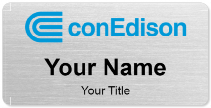 Custom name badges for ConEdison
