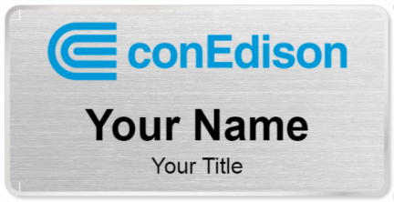 Custom name badges for ConEdison