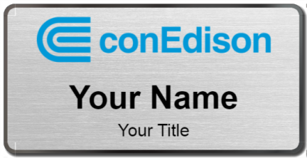 Custom name badges for ConEdison