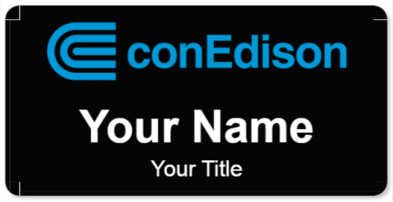 Custom name badges for ConEdison