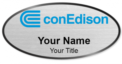 Custom name badges for ConEdison