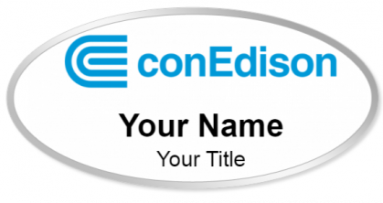 Custom name badges for ConEdison