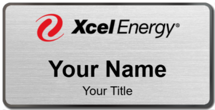 Custom name badges for Xcel Energy