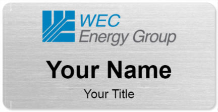 Custom name badges for WEC Energy Group