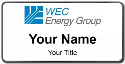Custom name badges for WEC Energy Group