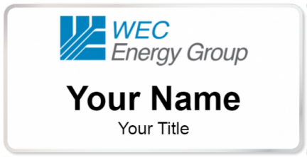 Custom name badges for WEC Energy Group