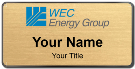 Custom name badges for WEC Energy Group