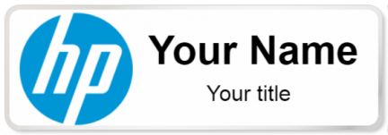 Custom name badges for HP