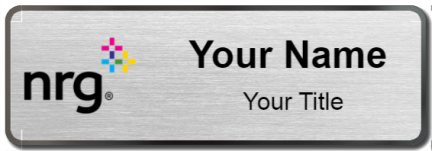 Custom name badges for NRG Energy