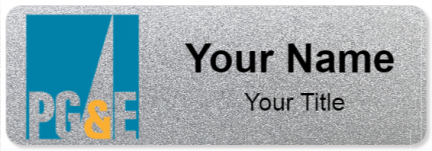 Custom name badges for PG&E Company