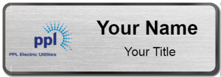 Custom name badges for PPL Electric