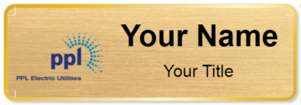Custom name badges for PPL Electric