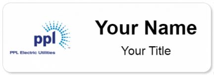 Custom name badges for PPL Electric