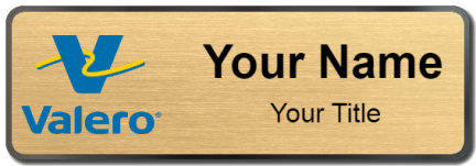 Custom name badges for Valero Energy